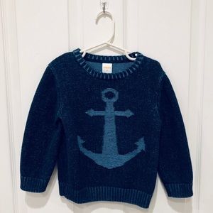 Boys Anchor Sweater 3T